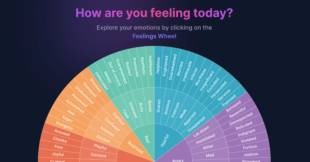 Feelings Wheel